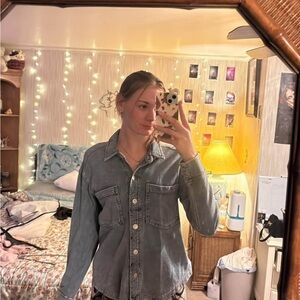 Denim Button-Up jacket